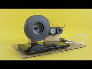 Free Energy Mobile Charging Self Running Generator With Magnets at Home