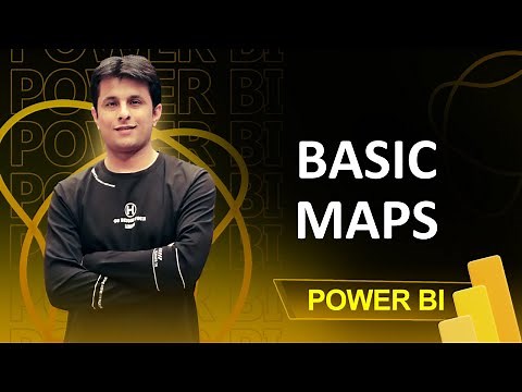 3.1 How to Create a Basic Map in Power BI | Power BI Tutorials for Beginners | By Pavan Lalwani