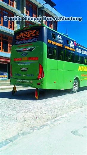 New Mayur Airbus At Mustang_Dang to KTM #busspotting #mayur #bussid #buses #bus #busworld #luxurybus