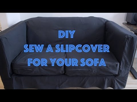 How To Sew a Slipcover for a Sofa