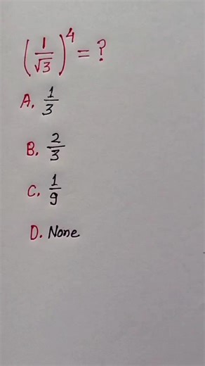 Math Simplify#short#maths#root#power#easymaths