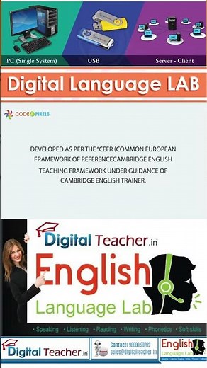 Learn English with Digital Language Learning Software #languagelab #englishlanguagelab
