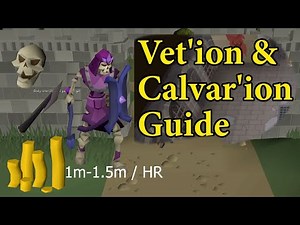 CALVAR'ION/ VET'ION OSRS QUICK BOSS GUIDE