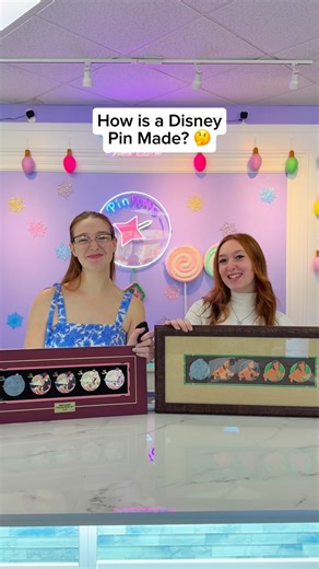 ♡ Inventors of PinFolio® ♡ on Instagram: "Do YOU know how a Disney trading pin is made? 🤔 Today we have some limited edition progression sets and we want to show you the step by step process that brings your favorite collectibles to life ✨ From molding, to buffing, and eventually screen printing, there are so many processes that take place in the development of a pin 🤯 To see all your favorite pins and PinFolio products like this in person, come visit us in store Monday-Saturday 11am-7pm and S