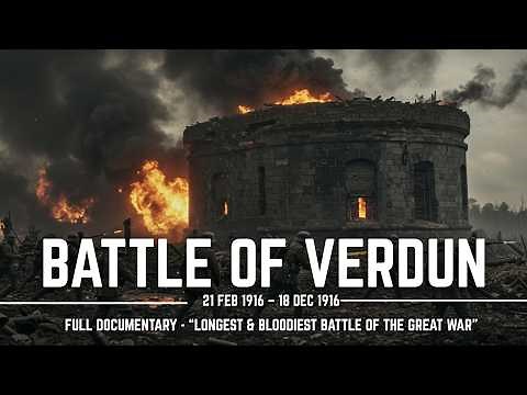 WWI: The ENTIRE History of the Battle of Verdun (1916) | War Documentary |To Fall Asleep To