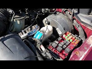 2000 Ford Expedition AC Compressor Relay, AC Compressor Fuse Location