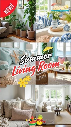 Summer Living Room Decor Ideas 2025 🌿 | Fresh & Stylish Living Room Makeover by Decorants