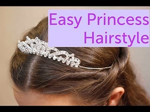 Fast Princess Tiara Hairstyle