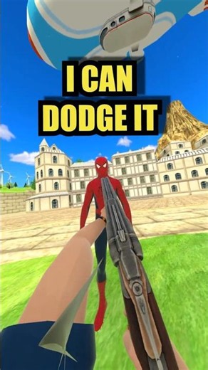 Spider-Man VR CAN'T DODGE IT #vr #virtualreality #spiderman #gaming #benbu
