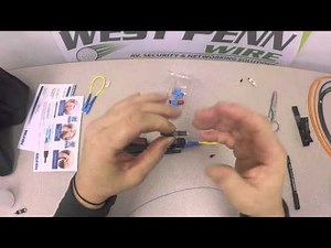 LC Fiber Optic Connector Termination