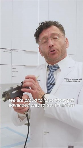 For quick hair restoration try PRP and FOLIX! #plateletrichplasma #folix #hairlaser #HairRestoration