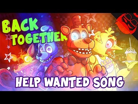 BACK TOGETHER | Animated Five Nights At Freddy's: Help Wanted Song!