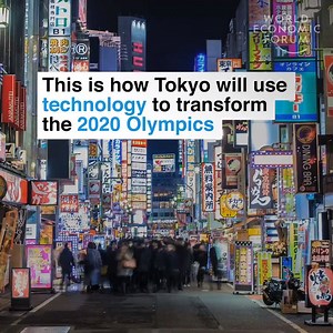 68K views · 979 reactions | This is how Tokyo will use technology to transform the 2020 Olympics A gold medal for innovation. Learn more: https://wef.ch/2JMON25 Source: World Economic Forum | YoNihon - ようこそ日本 へ | Facebook