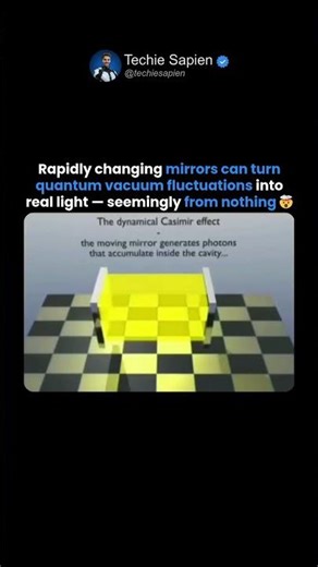Quantum Physics Creates Light From Nothing 🤯⚛️