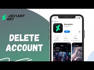 How to Delete DeviantArt Account on Mobile | Close DeviantArt Account