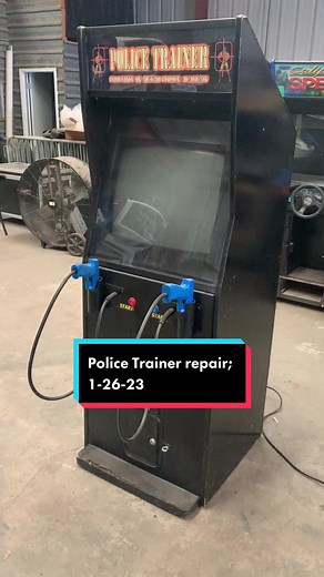 Arcade Monitor Repair: Troubleshooting the Police Trainer Machine