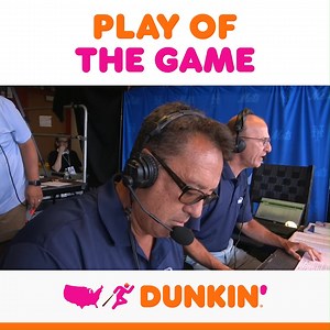 "CANHA CAN DO!" Gives us all the fist pumps. 🎙️ ➡️ Dunkin' | SNY