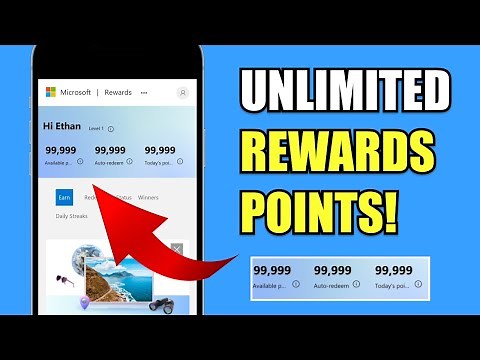 Use this Method to Get Microsoft Rewards Points for FREE - Microsoft Rewards Points Hack/Mod
