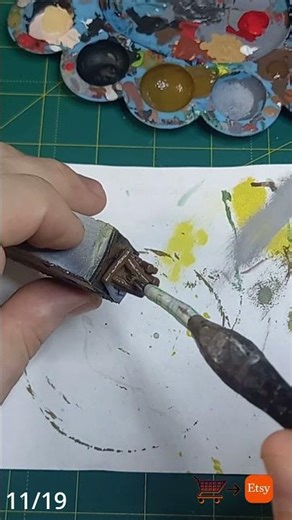 Mini Rust Diorama of a Player Farming Sulfur 11/19 #shorts #rust #diorama