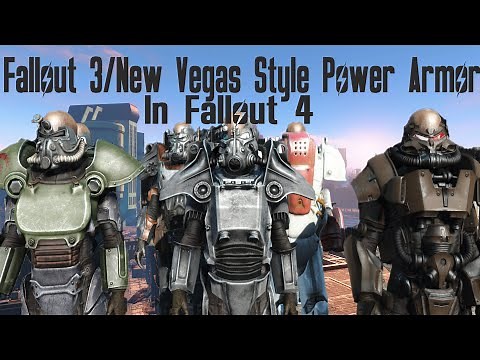 Fallout 3 & New Vegas Style Power Armor in Fallout 4