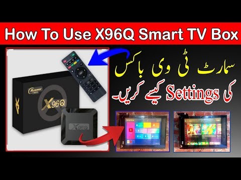 How To Use X96Q Android Smart TV Box | smart tv box settings