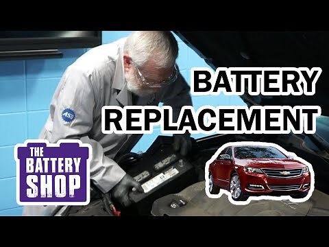 Chevrolet Impala (2012) - New Battery Install