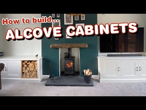 How to Build Alcove Cabinets