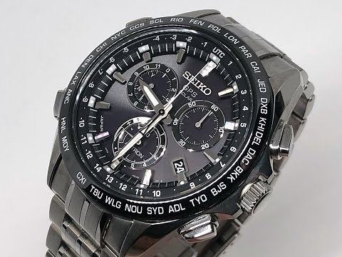 Seiko Astron Chronograph GPS Solar Titanium (SSE003J1)