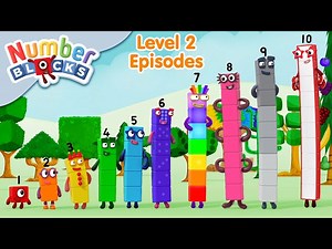 @Numberblocks - Orange Level Two Episodes  | Full Episodes - Videos For Kids