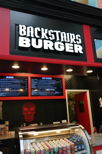 16K views · 76 reactions | We are so excited to welcome Backstairs Burger to West Edmonton Mall! Enjoy some juicy delicious burgers today! You can find them on Europa Boulevard, Level Two, Phase III. | West Edmonton Mall | Facebook