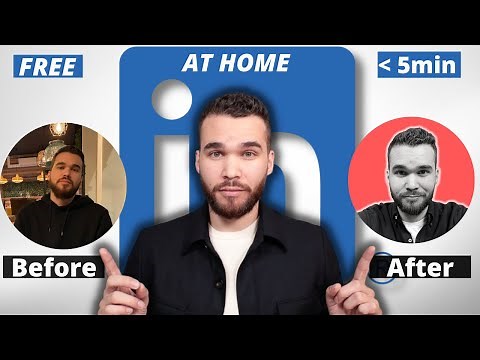 How to Make a Great LinkedIn Profile Picture at Home with your Smartphone: Tutorial by a Recruiter