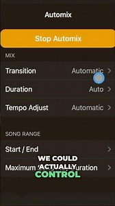 Djay Pro Auto Mix: Unlock Seamless Transitions #shorts