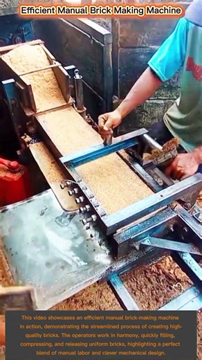 Efficient Manual Brick Making Machine
