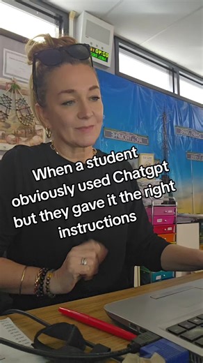 Slightly impressed #teachersoftiktok #teacherlife #teachertok #chatgpt #ai