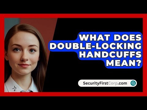 What Does Double-locking Handcuffs Mean? - SecurityFirstCorp.com