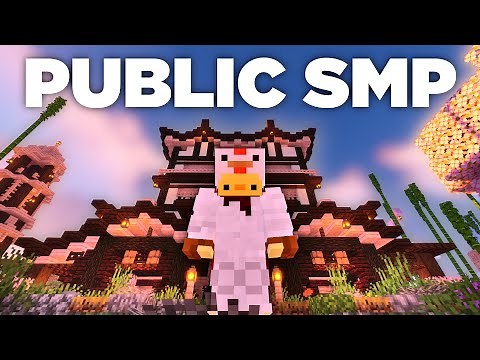 NEW Public Minecraft SMP! (Java, Tlauncher & Bedrock)