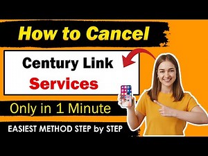 How to Cancel Century Link Services | Cancel Century Link [ New Method ]