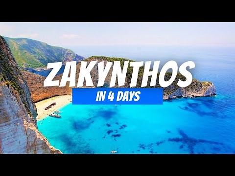 How to Spend 4 Days in Zakynthos Greece | 4 Day Zakynthos Itinerary