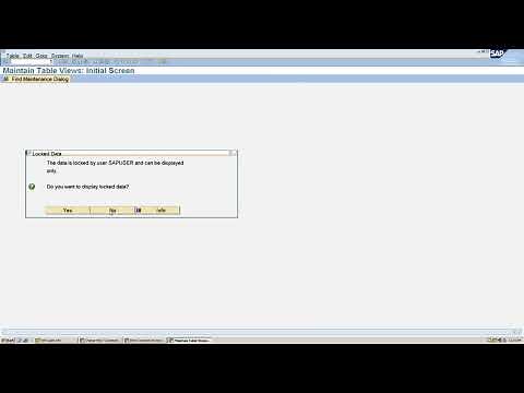 How to unlock a T-code in SAP with T-code SM12