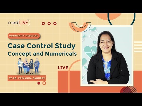 Case Control Study Explained: Concept, Design & Odds Ratio Numericals | Dr. Priyanka Sachdev