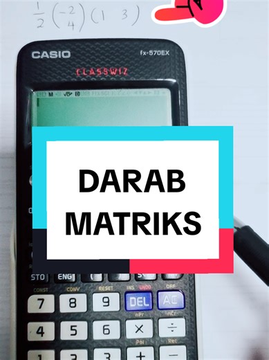 Panduannya Mengira Operasi Matriks untuk SPM 2025