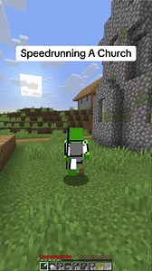 Speedrunning a Minecraft Village Church