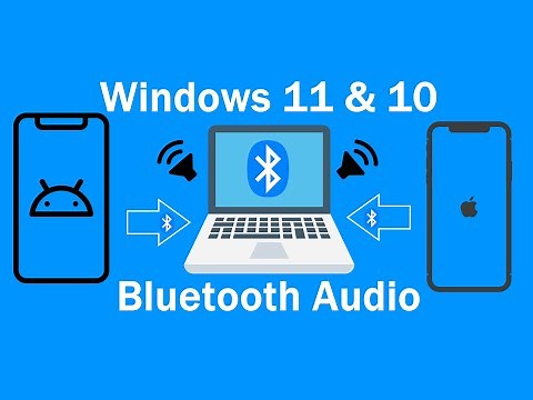 Stream Audio to Windows 11 / 10 PC via Bluetooth! | iOS and Android