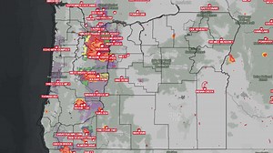 Here's where wildfires are burning in Oregon