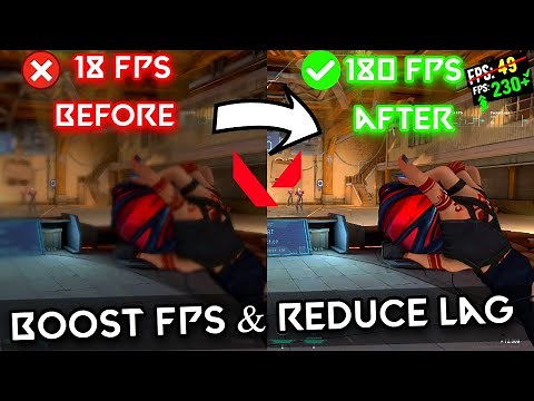 ➢Valorant Lag & Stutter FIX | After UPDATE | Fix FPS Drops in Valorant Episode 4 ACT 3 | Low end pc