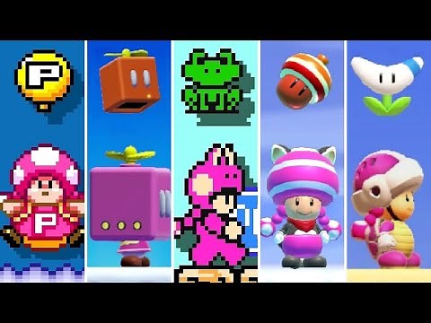Super Mario Maker 2 - All New Toadette Power-Ups
