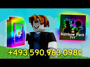 Noob to PRO with EXOTIC *RAINBOW* SEED PACKS... (Roblox Grow a Garden)