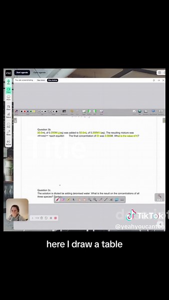 ICE Tables for Calculating Equilibrium Constants
