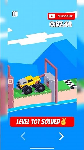 How to Complete Level 101 in Fancade Drive Mad | Tips & Tricks✌️