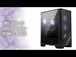 MSI Codex R2 Review | RTX 5060 + i5-14400F = Budget Gaming Beast!